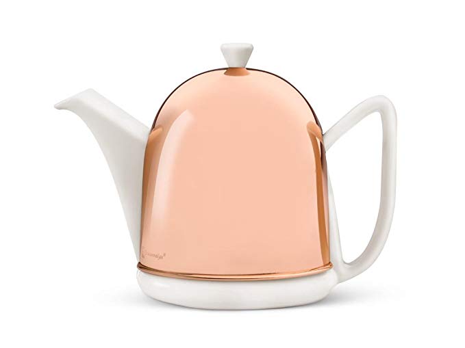Bredemeijer Cosy 1510WK Cosy Manto Teapot 1.0 L White Metal Fittings