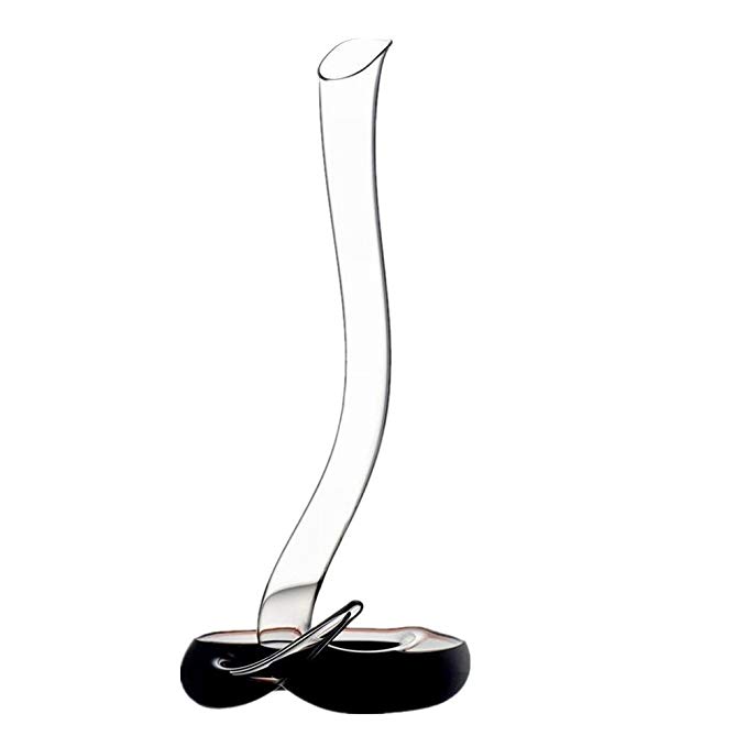 Lead-free Transparent Snake Crystal Glass Red Wine Decanter,Elegant Crystal Glass Carafe, Wine Accessories, GAOGAO