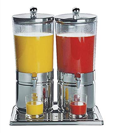 Aps Paderno World Cuisine Stainless Steel Juice Dispenser Duo