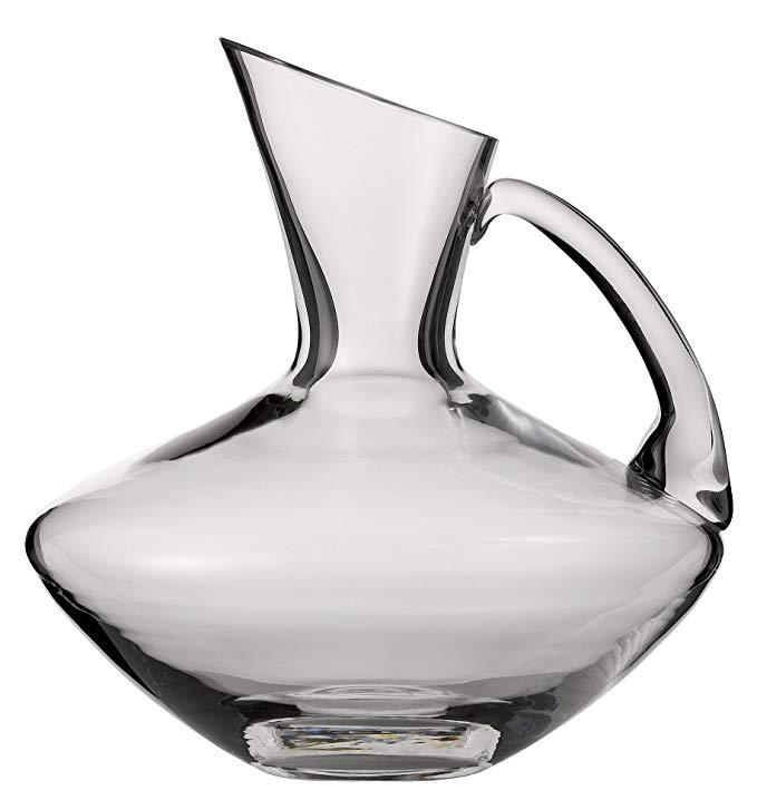 Zwiesel 1872 Handmade Glass Beaune Red Wine Decanter with Handle, 33.8-Ounce